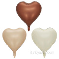 palloncini per lamina del caramello crema al cioccolato